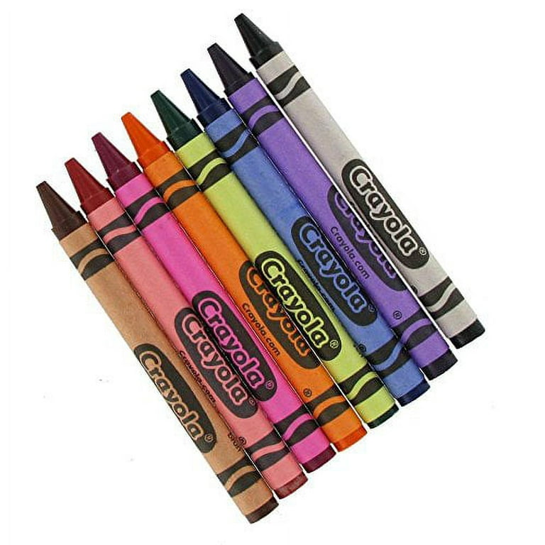 Prang Bulk Crayons Master Pack, 8 Assorted Colors, Standard Size, 400 Count