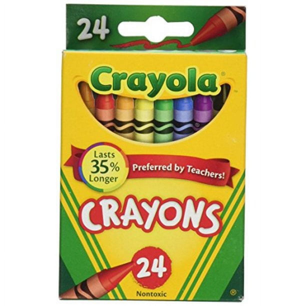 Enday 24 Box Crayons, 2 Pack