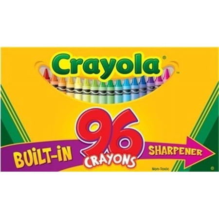 Crayola Crayons Hinge Box, Regular - 64 Count