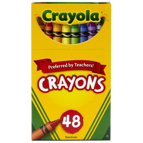 Crayola Crayons, Regular Size, 48 Per Box, 6 Boxes