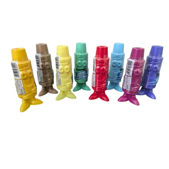 Crayola Crayons Sharpener retired colors set of 8 Limited Edition