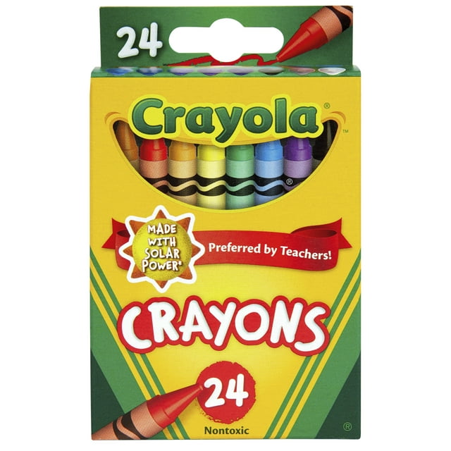 Crayola Crayons, Standard Size, Set of 24