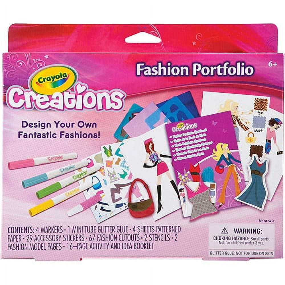 Crayola Creations Fashion Portfolio