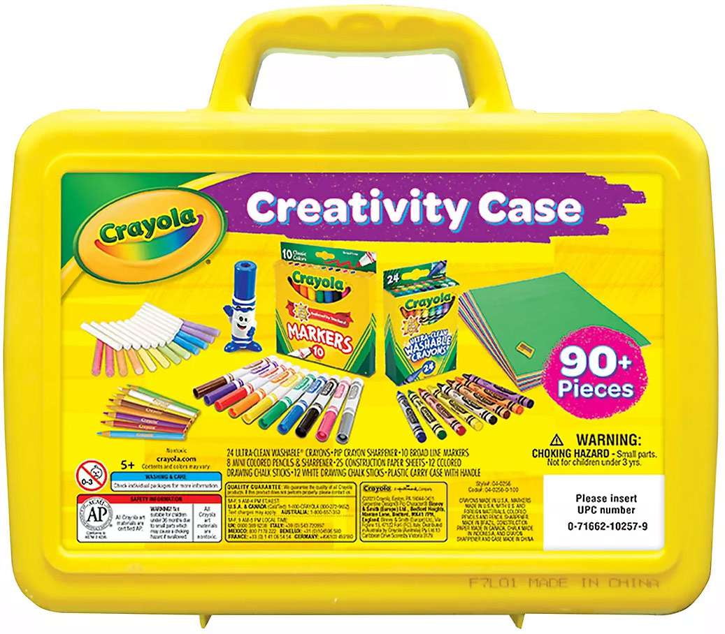 Crayola Creativity Case Art Kit