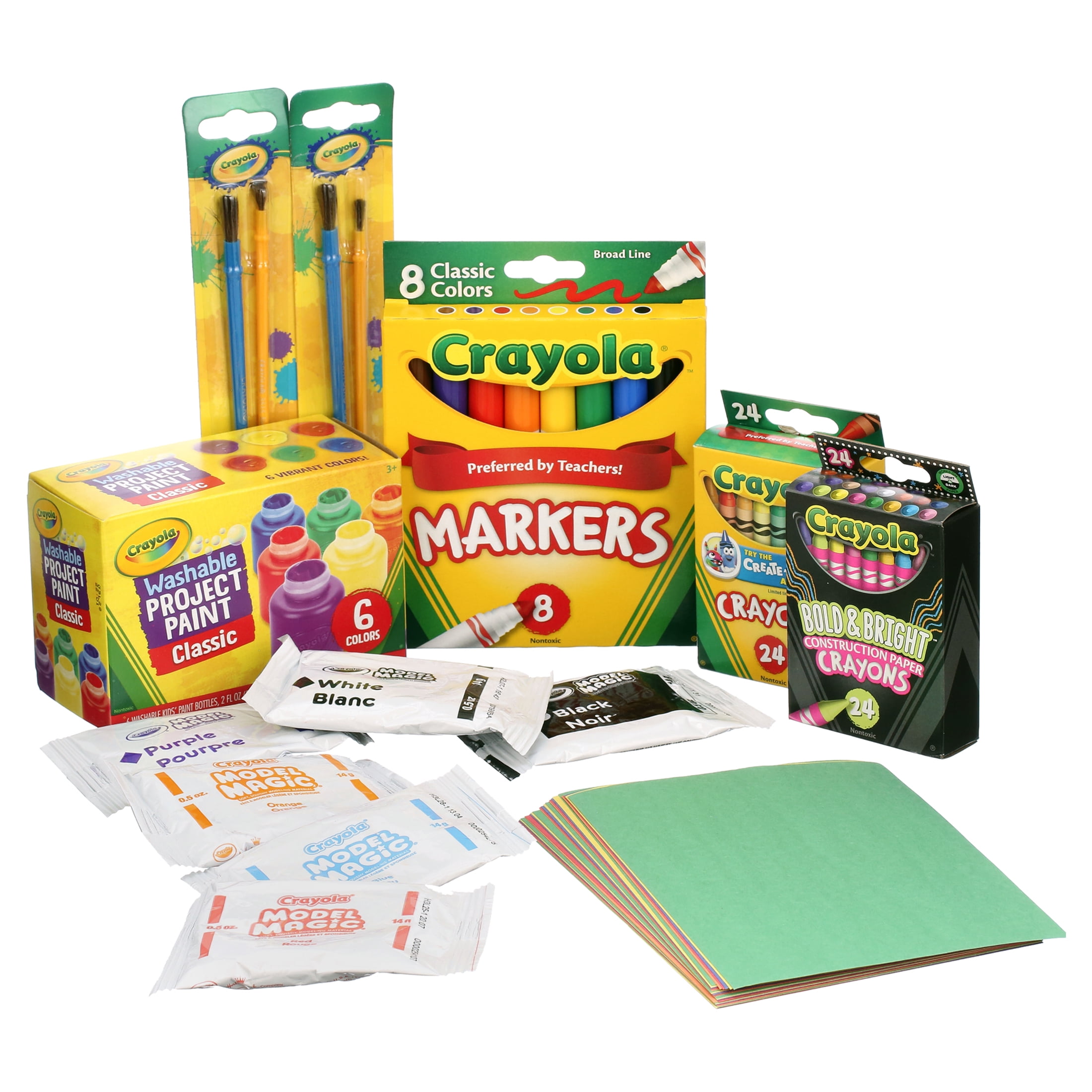 Crayola Creativity Tub, Art Set, 102 Pcs, Arts & Craft Supplies, Creative Toys, Gift for Kids,  (图1) Crayola Creativity Tub, Art Set, 102 Pcs, Arts & Craft Supplies, Creative Toys, Gift for Kids,  (图1)
