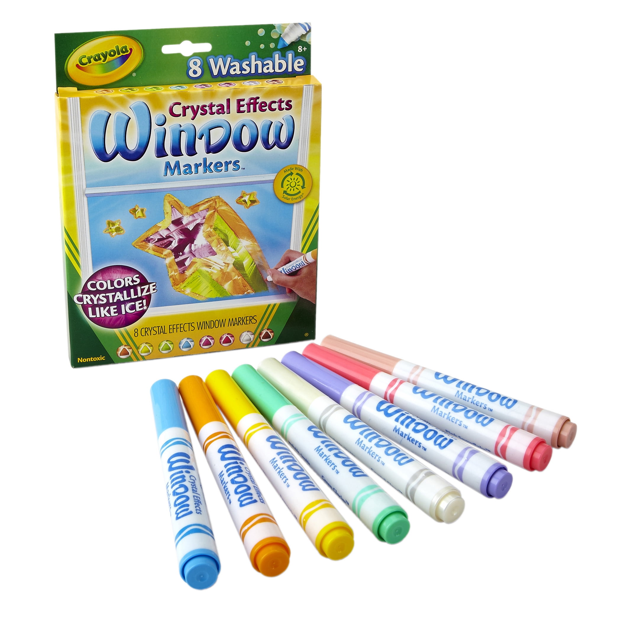 Crayola Window FX Marker Set - Assorted Colors, Set of 8, BLICK Art  Materials