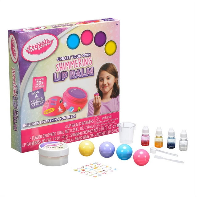 Crayola DIY Lip Balm Kit For Kids