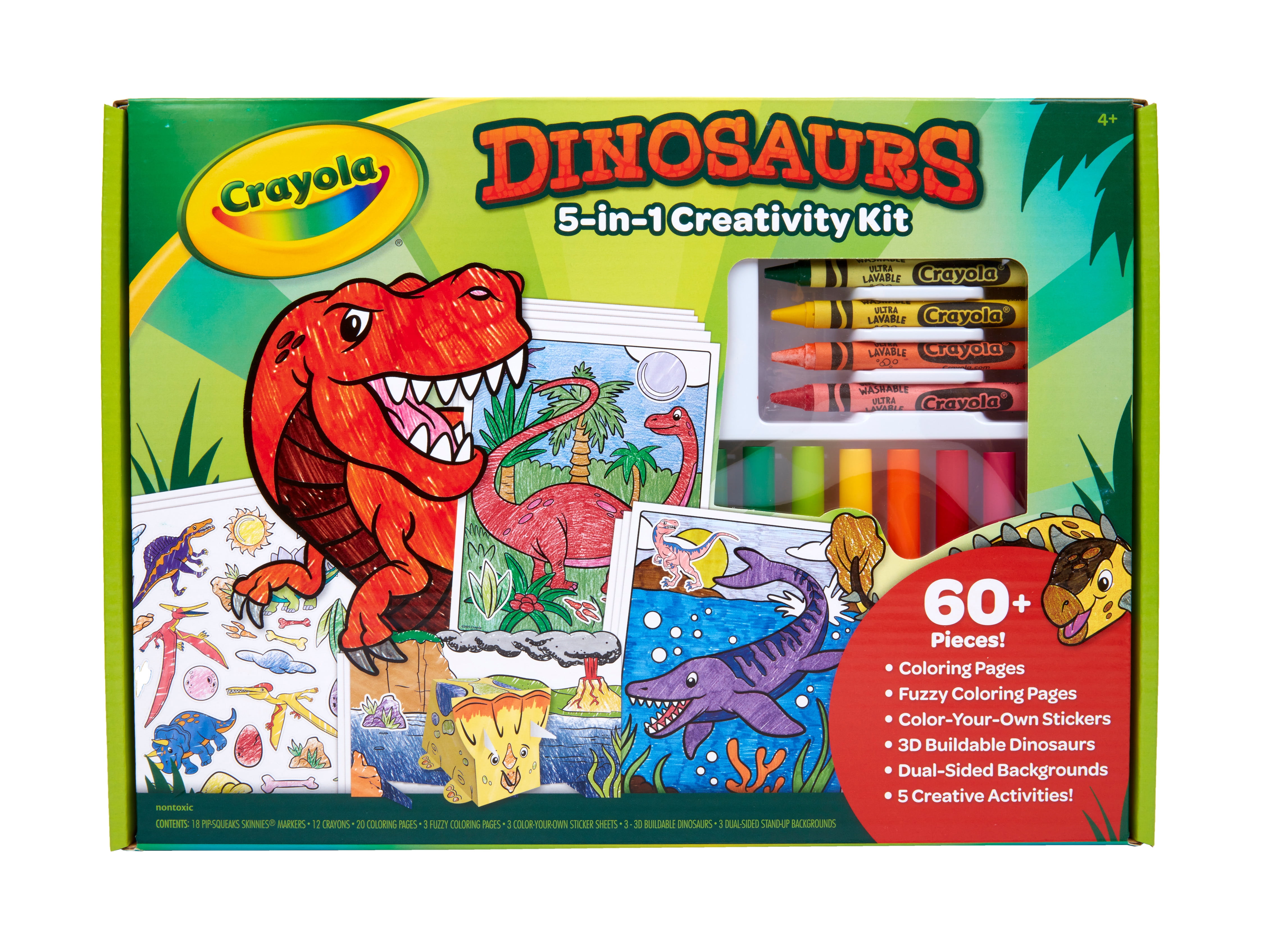 Crayola 5-in-1 Dinosaurs Creativity Kit