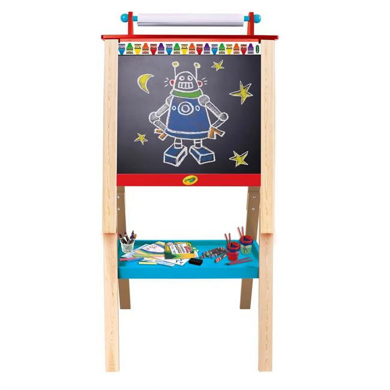 Crayola Double Sided Wood Easel, Multi Color
