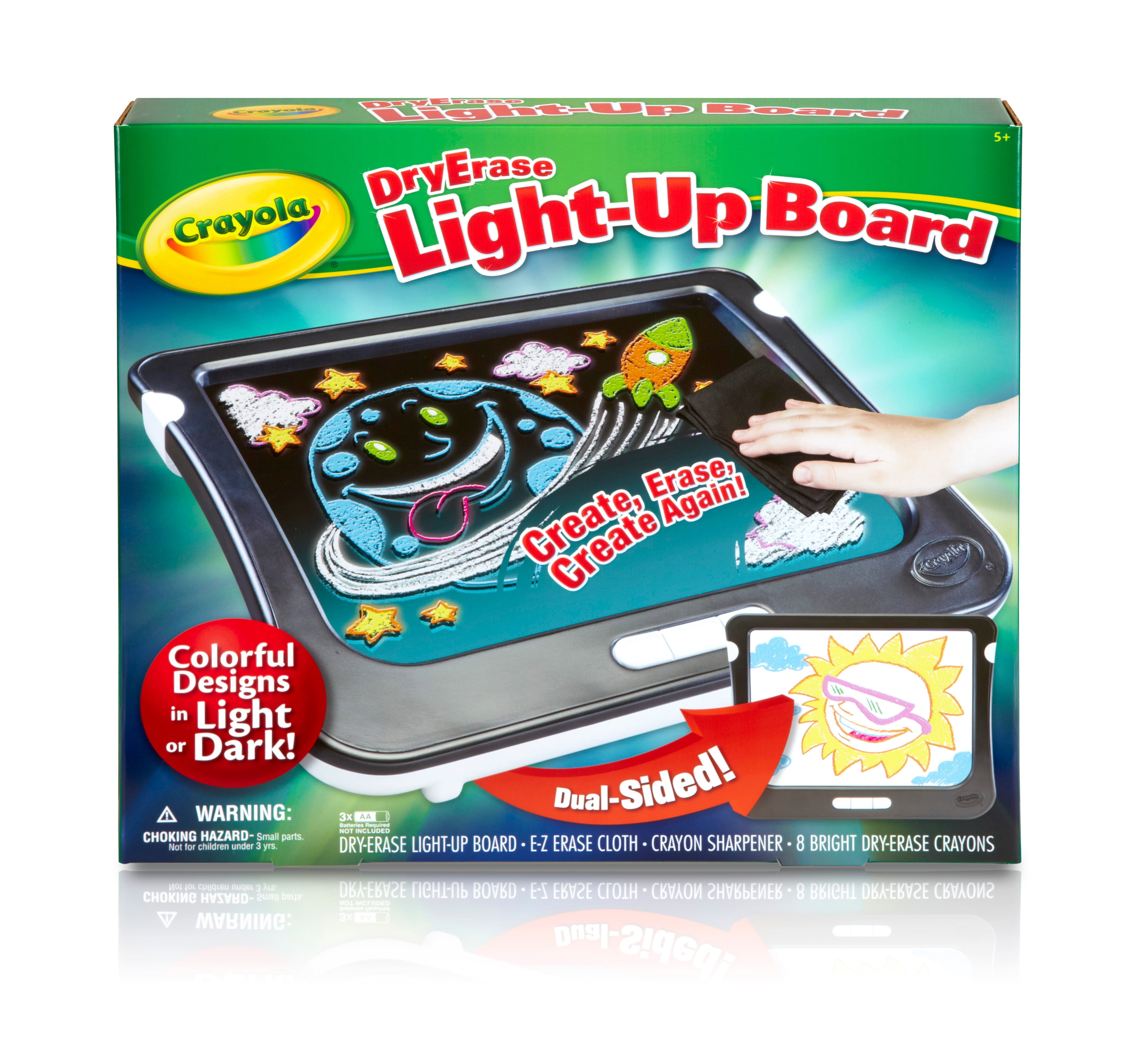 Crayola Dry Erase Light-Up Board, Art Tablet, Holiday Toys, Holiday Gifts  for Kids, Child 