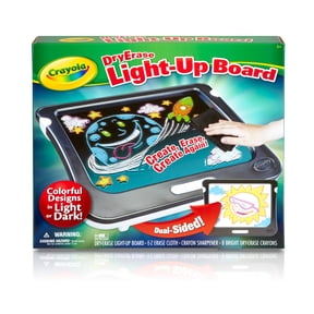 Crayola Dry Erase Light Up Board, Light Up Toy, Drawing Board & Coloring Tablet, Sensory Gifts for Kids