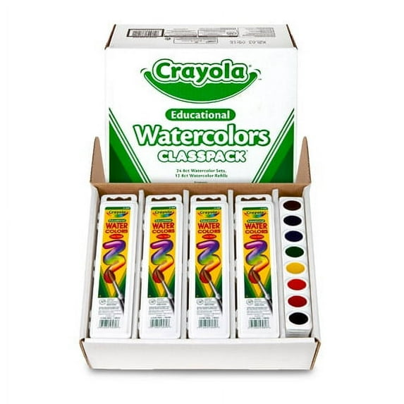 Crayola Watercolors Classpack with Sets & Refills