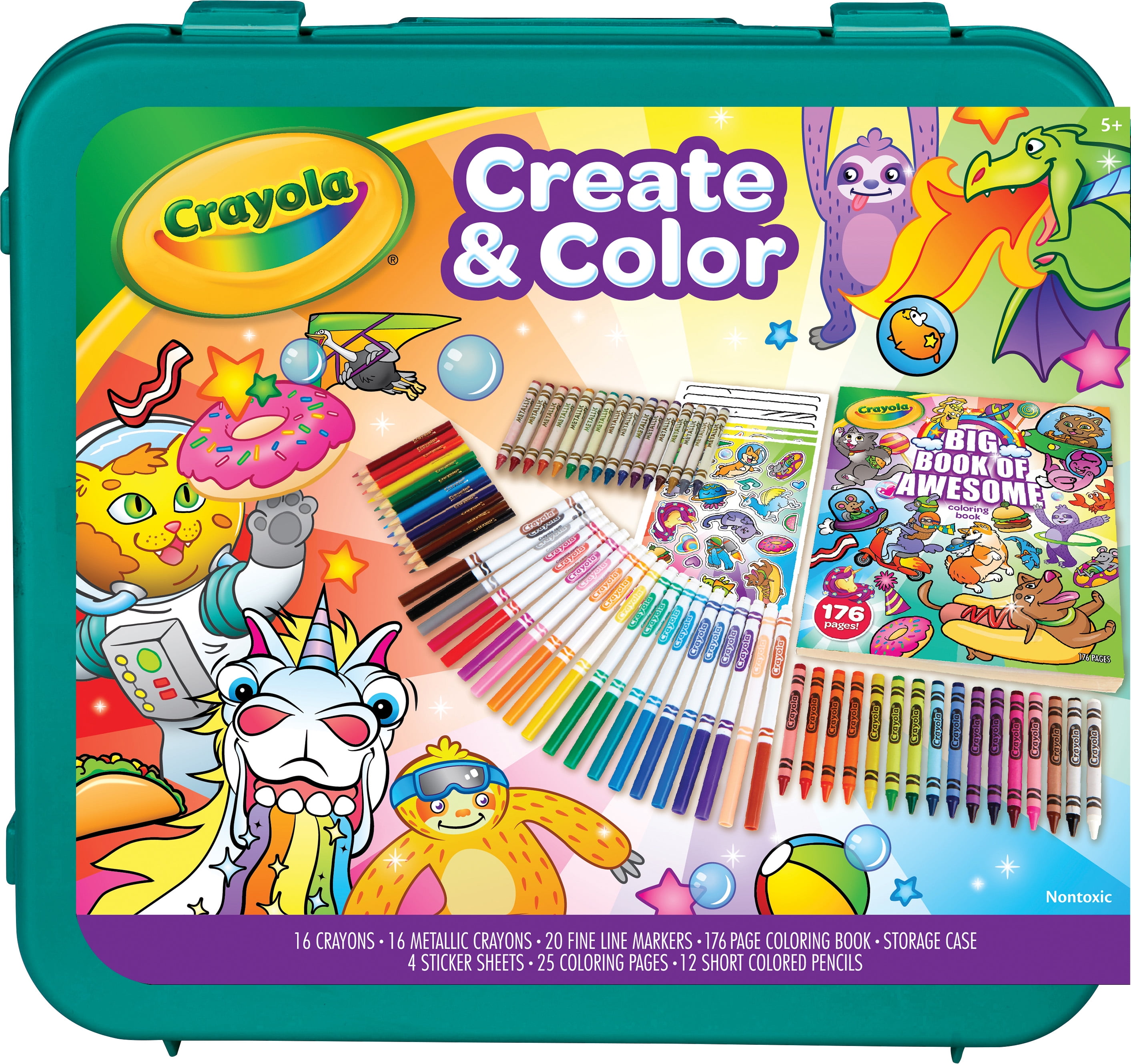 Crayola Coloring Book, Epic Book of Awesome