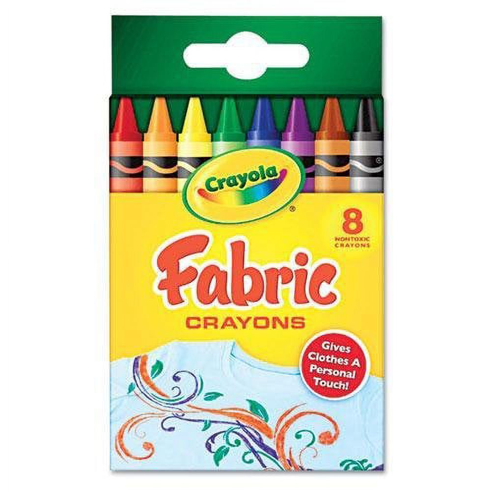 Crayola Fabric Crayons, 8 Colors