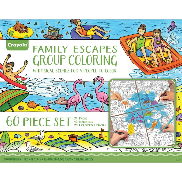 Crayola whimsical escapes coloring outlet book