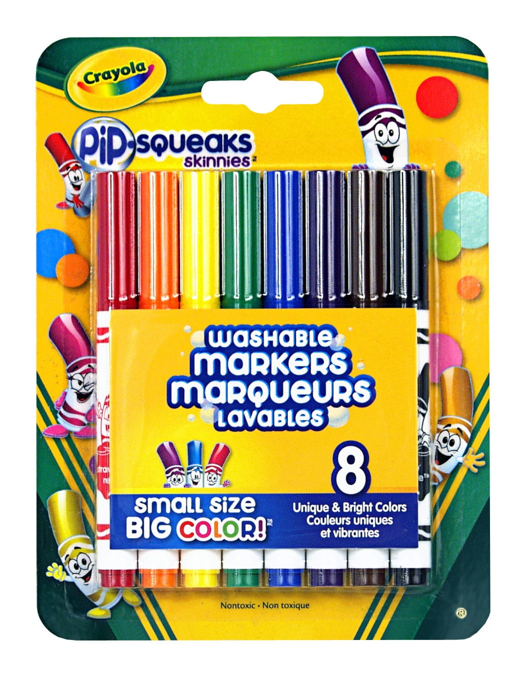 Crayola® Pip-Squeaks® Washable Markers, 8 pk - Harris Teeter