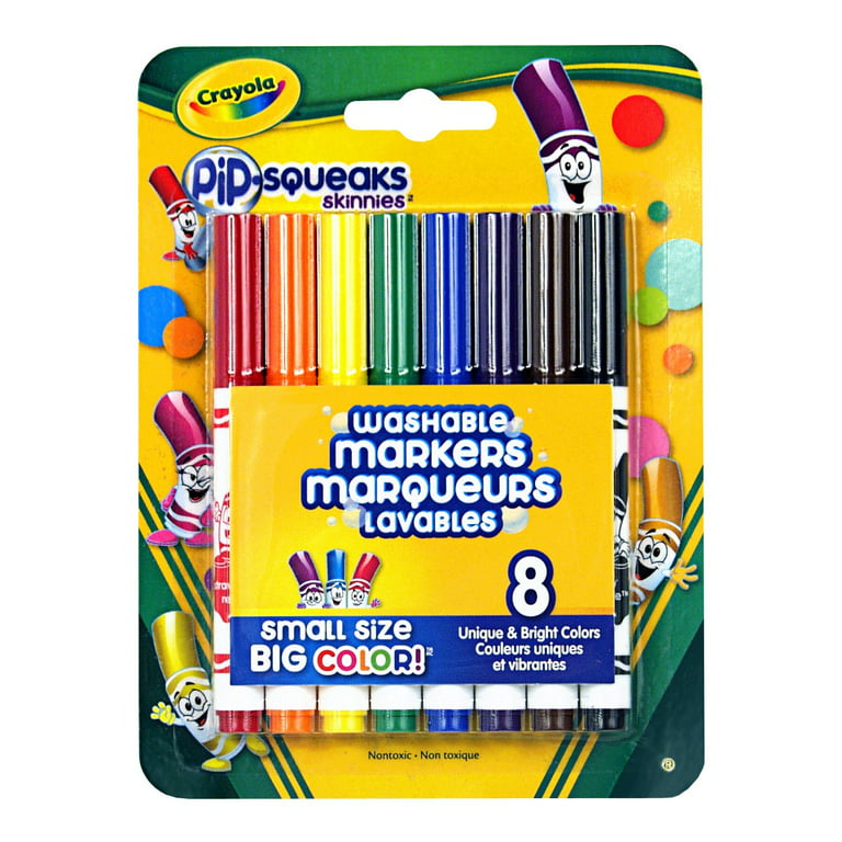 Crayola Pip-Squeaks Washable Markers Reviews –