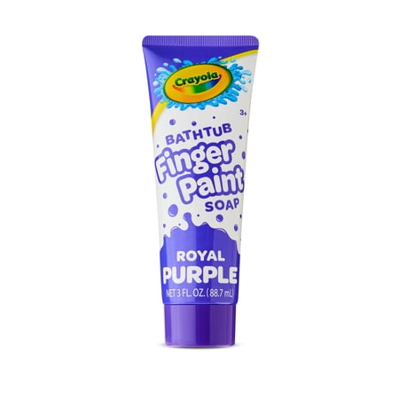 Crayola Finger Paint, Vibrant Purple, 3 fl oz