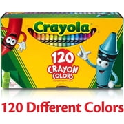 Crayola Giant Box of Crayons, Bulk 120 Ct, Back to School Supplies, Art Teacher Essentials, Arts and Crafts, Coloring Gift, Ages 4+