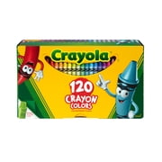 Crayola Giant Box of Crayons, Bulk 120 Ct, Back to School Supplies, Art Teacher Essentials, Arts and Crafts, Coloring Gift, Ages 4+