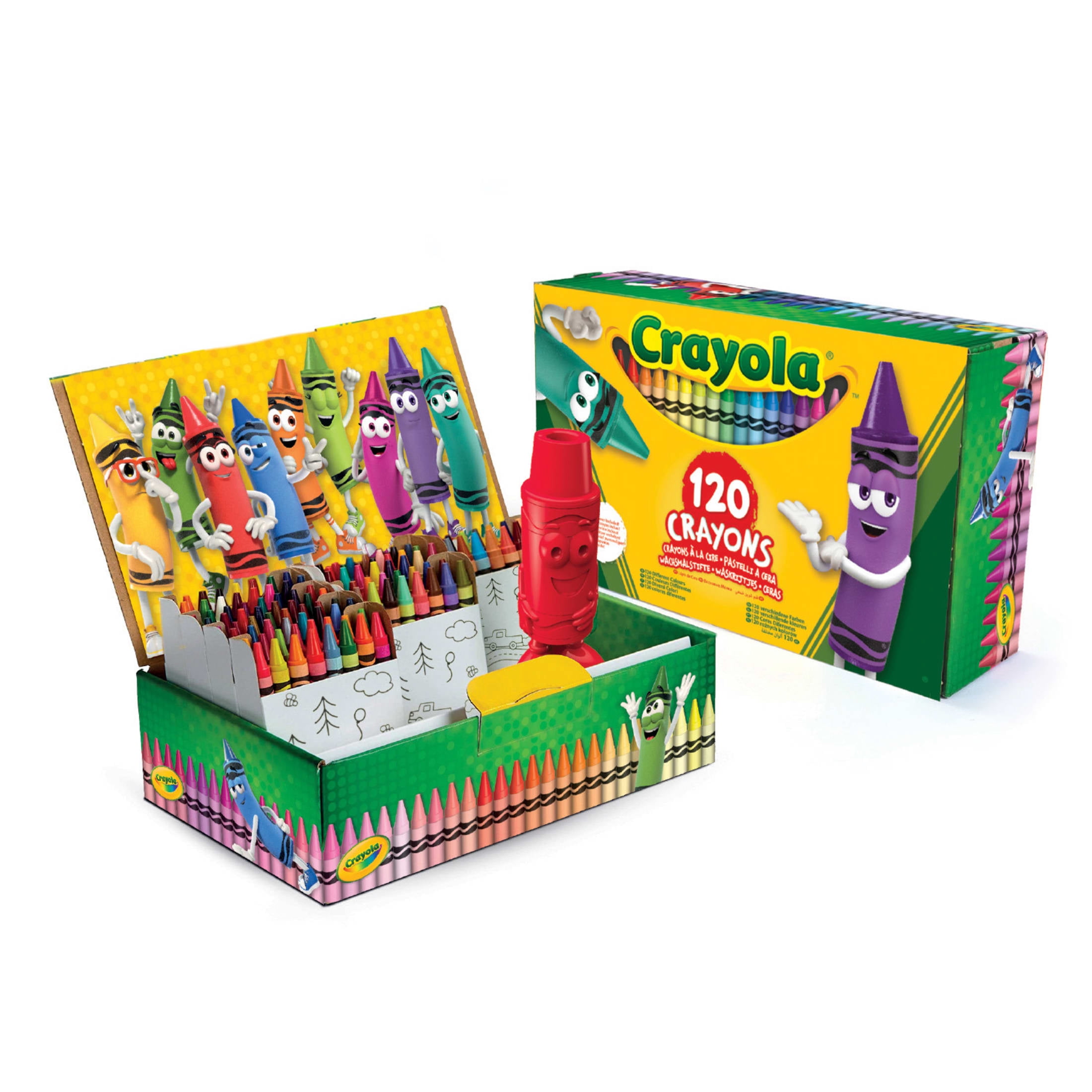 Crayola 120 Crayons - Assorted - 120 / Box Crayola 120 Crayons - Assorted - 120 / Box
