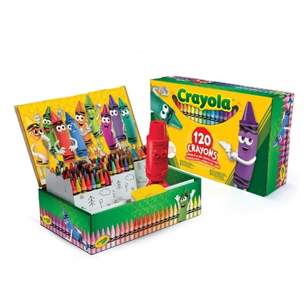Crayola Giant Box of Crayons, 120-Colors