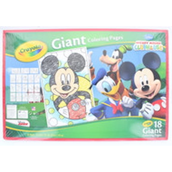 Crayola Giant Coloring Pages - Mickey Mouse