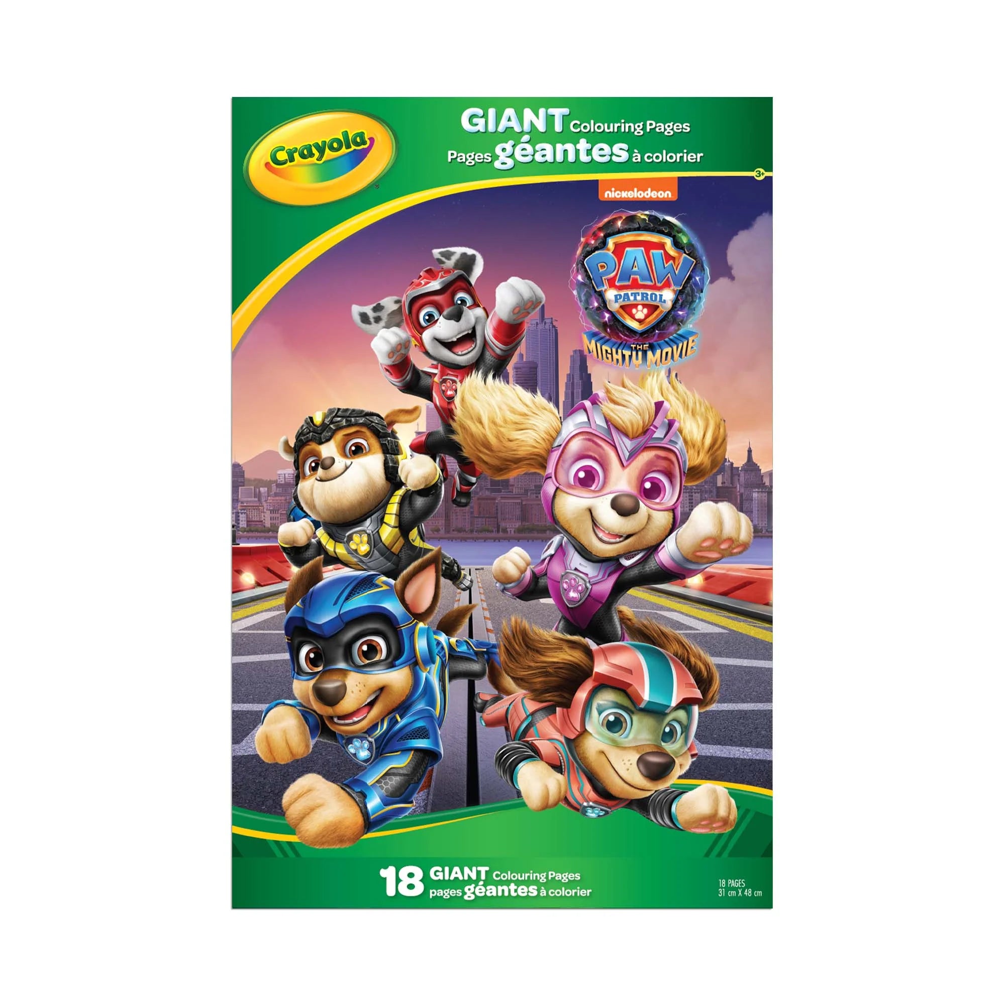 Crayola - Giant Colouring Pages, Paw Patrol - Walmart.com