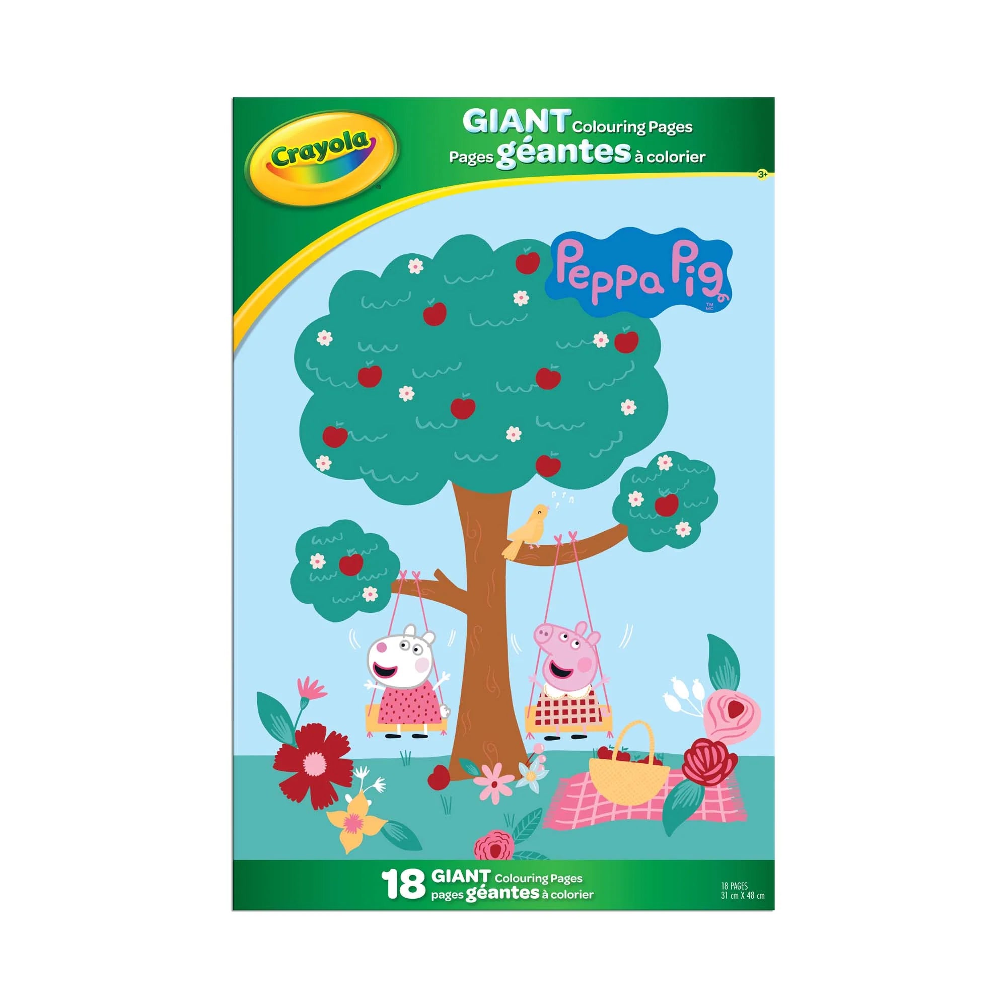Crayola - Giant Colouring Pages, Peppa Pig - Walmart.com
