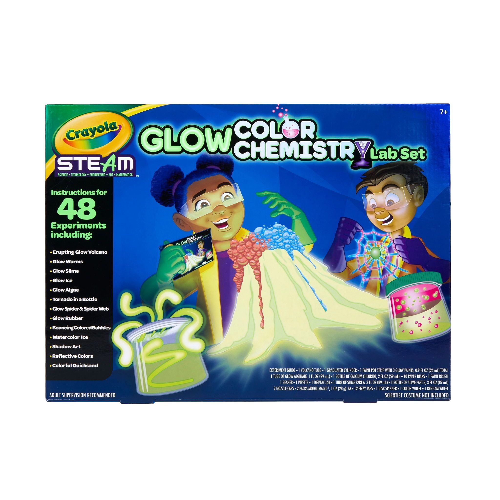 Crayola Color Chemistry Set (50 Experiments), Science Kit For Kids, STEM  Toy for Kids, Holiday Gift for Teens, Ages 7, 8, 9, 10