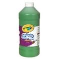 thumbnail image 1 of Crayola Green Washable Tempera Paint, 32 Ounce Squeeze Bottle, 1 of 5