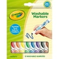 thumbnail image 1 of Crayola Gumball Tip Toddler Markers, 8 Ct Ultra Clean Washable Markers, Toddler Crafts, Gifts Preschoolers, 24 Months, 1 of 2