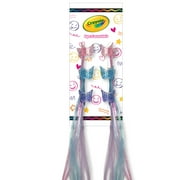 Enchante Crayola Kids Butterfly Claw Faux Hair