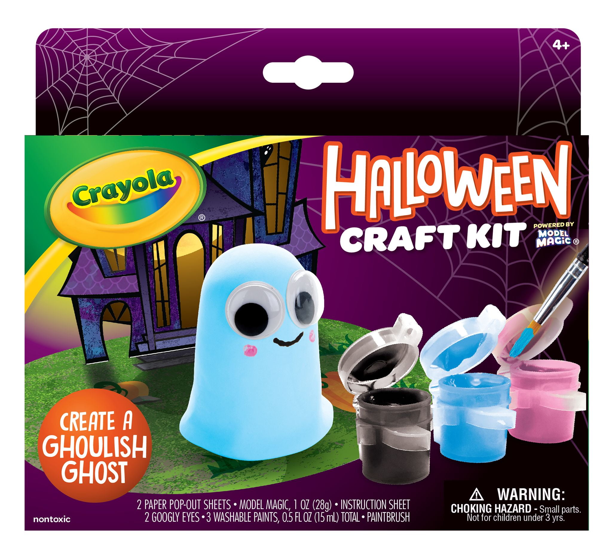 Crayola Halloween Model Magic Craft Kit, Ghost 
