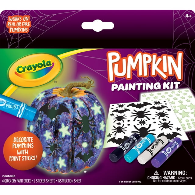 Crayola Pumpkin Halloween Kids Craft Kit Art Supplies, Activities