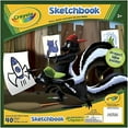 thumbnail image 1 of Crayola Heavy Weight Sketchbook, 9 X 9 In, 40 Sheets, White, 1 of 4