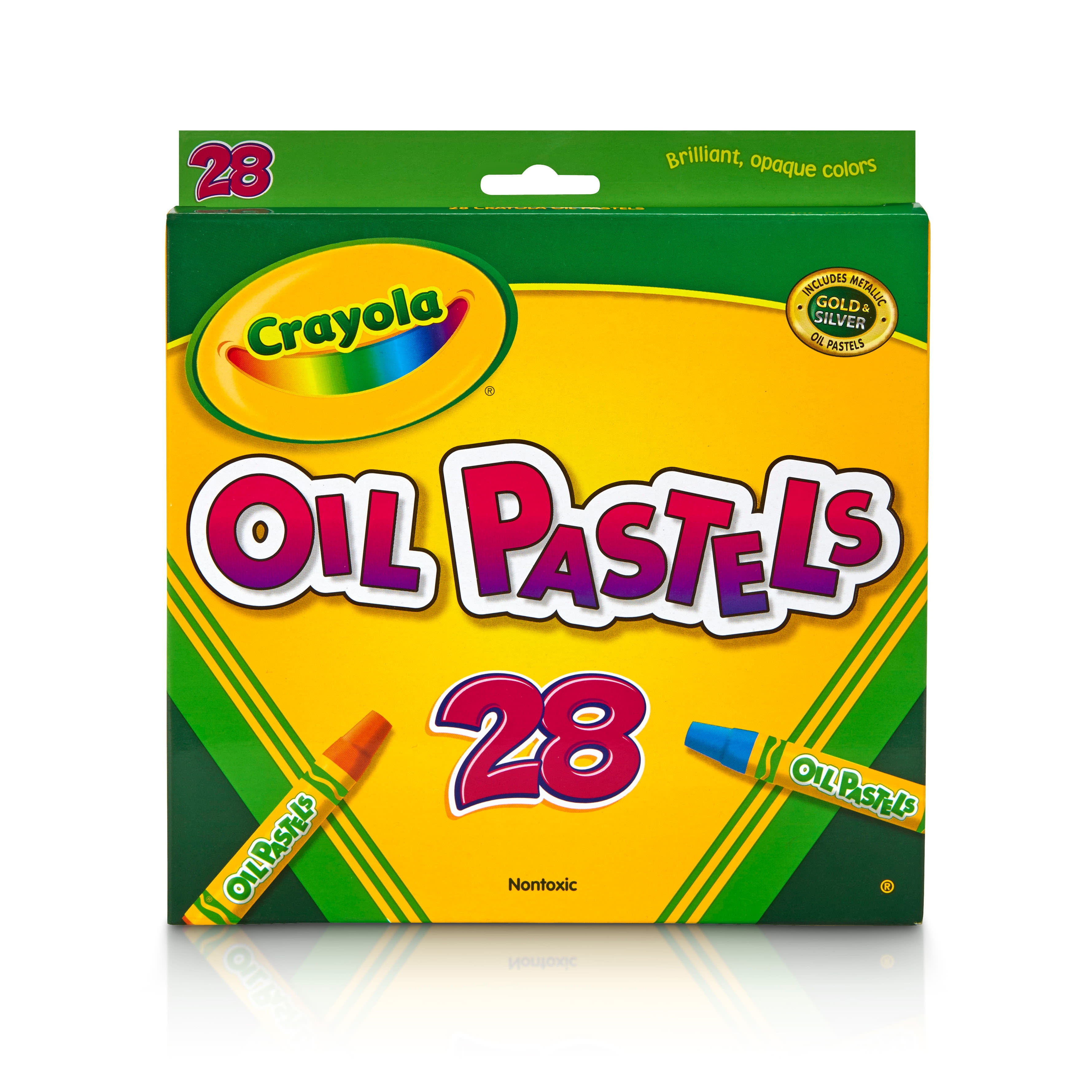 chalk pastels & oil pastels 48-count set, Five Below