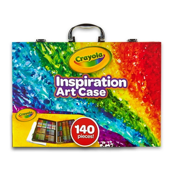 Crayola Inspiration Art Case, 140 Piece Art Set, Ages 3+