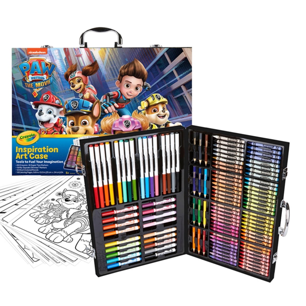 Crayola Inspiration Crayons Art Case 128 Pieces, Crayons, Super Tips  Markers, Colored Pencils Set, Gifts for Kids