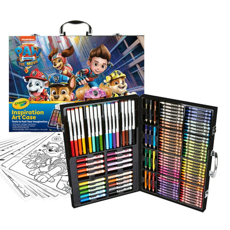  Crayola Super Art Coloring Kit (100+ Pcs), Arts & Crafts Set,  Holiday Gift for Girls & Boys, Coloring Supplies, Styles Vary [  Exclusive] : Toys & Games