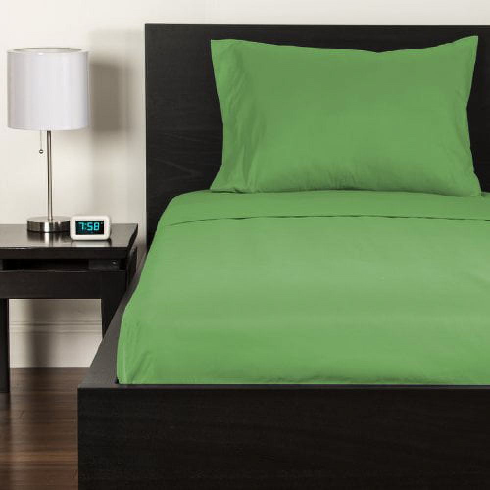 Crayola Jungle Green Twin size Microfiber sheet set