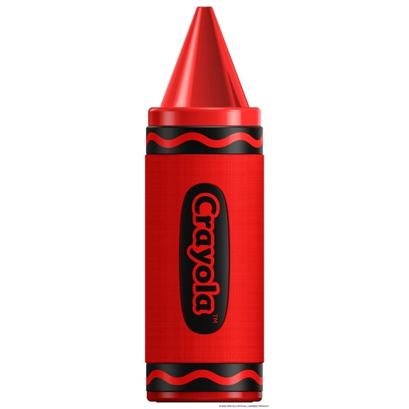 Crayola Kids Crayon Bluetooth Wireless Portable Speaker 20W PEAK Power HD Sound; Long Lasting Battery;1500mAh Battery All Day Playtime, TWS Pairing, BT 5.3, FM Radio Home/Party/Outdoor/Travel/Camping