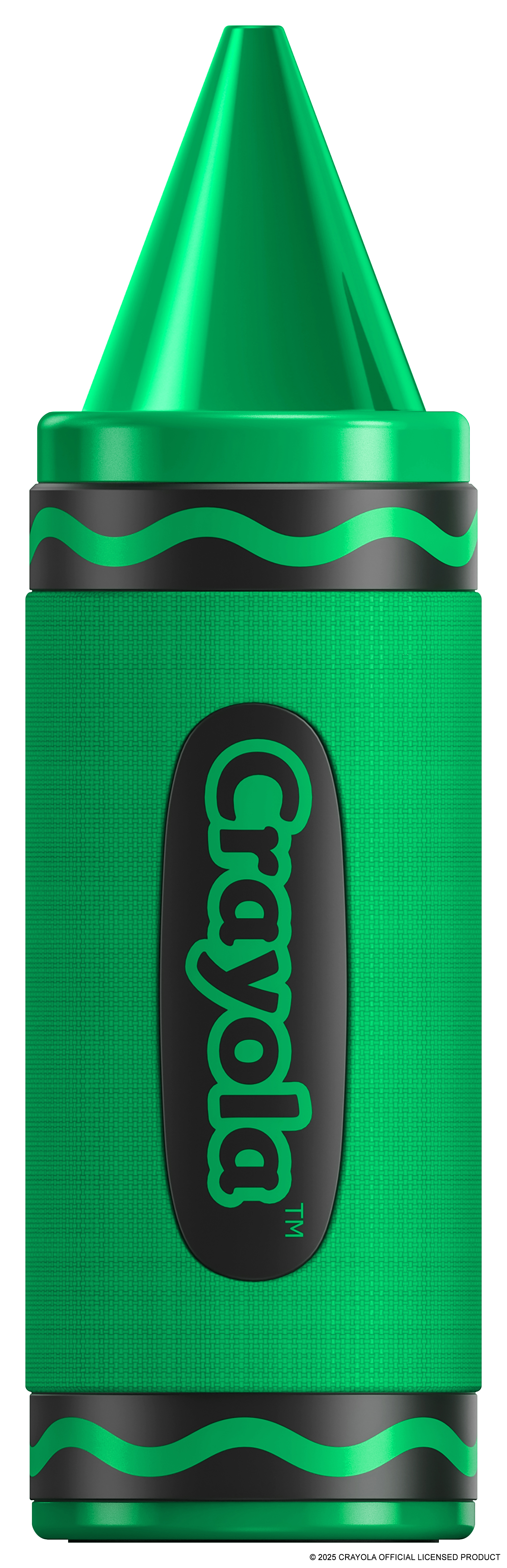 Crayola Kids Crayon Bluetooth Wireless Portable Speaker 20W PEAK Power HD Sound; Long Lasting Battery;1500mAh Battery All Day Playtime, TWS Pairing, BT 5.3, FM Radio Home/Party/Outdoor/Travel/Camping