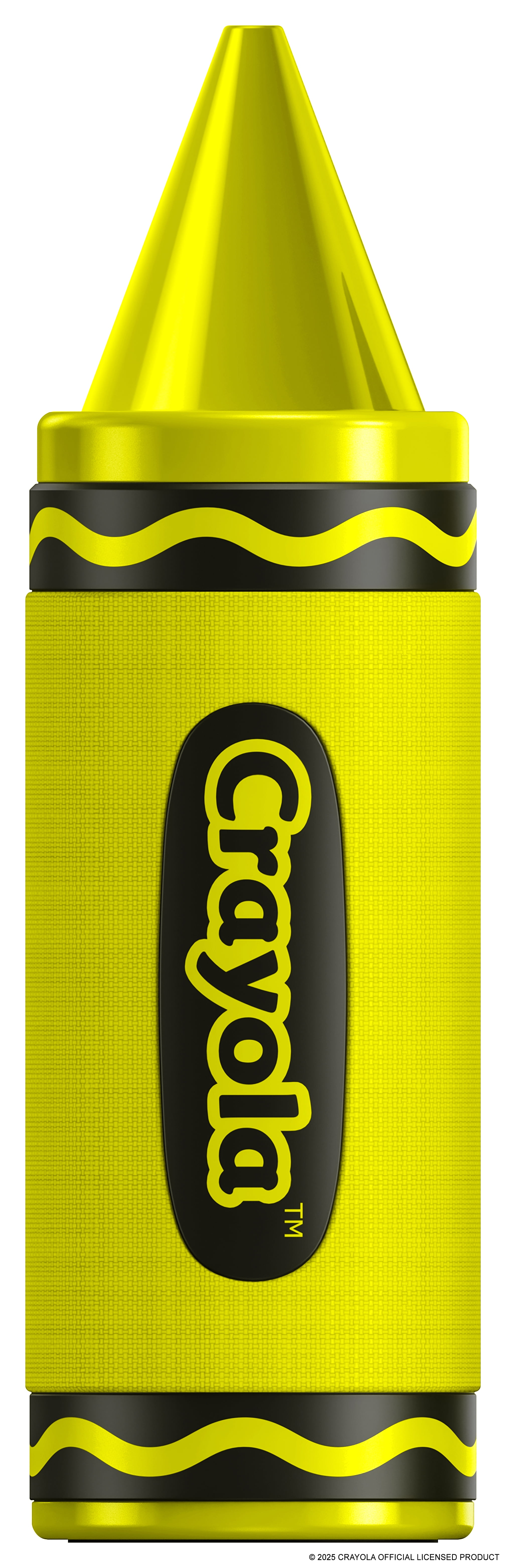 Crayola Kids Crayon Bluetooth Wireless Portable Speaker 20W PEAK Power HD Sound; Long Lasting Battery;1500mAh Battery All Day Playtime, TWS Pairing, BT 5.3, FM Radio Home/Party/Outdoor/Travel/Camping