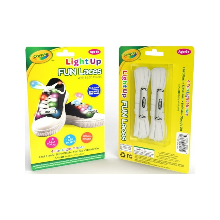 Crayola LED Light Up Fun Laces