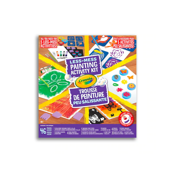 Crayola Less Mess Painting Activity Kit