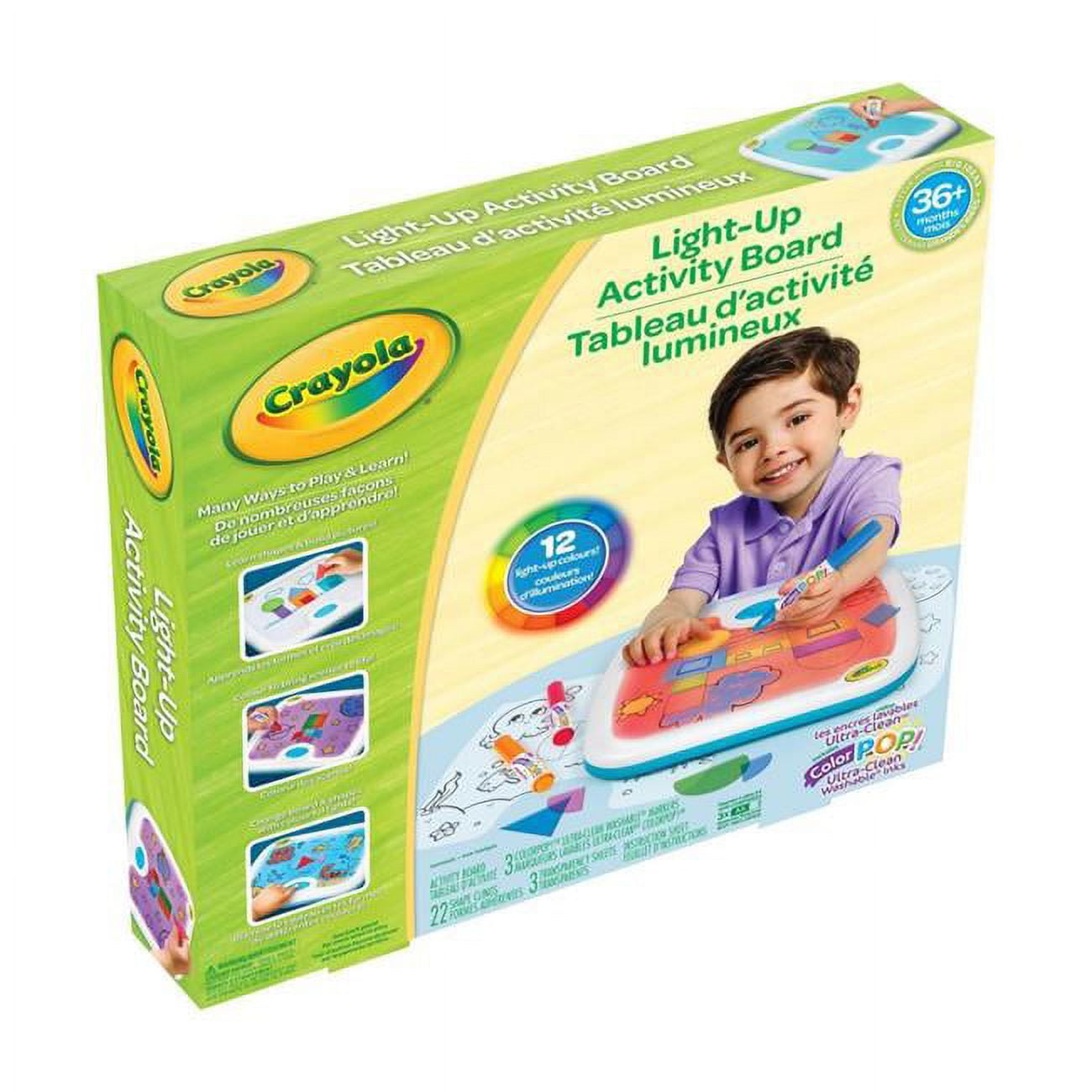 Crayola : Light-Up Activity Board (Bilingual)