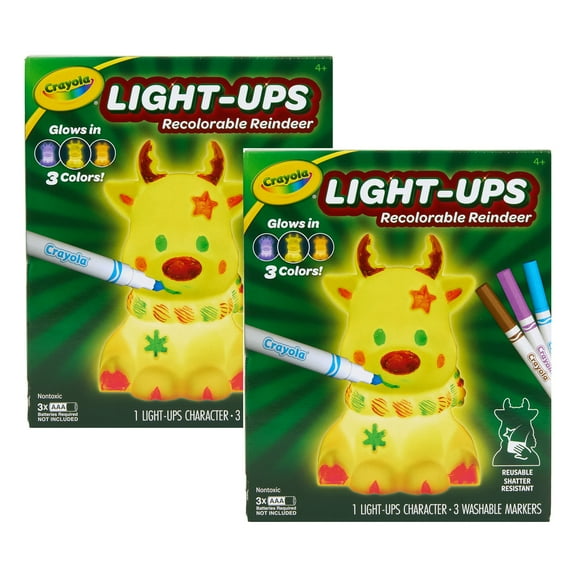 Crayola Light Ups, Reindeer, Pack of 2
