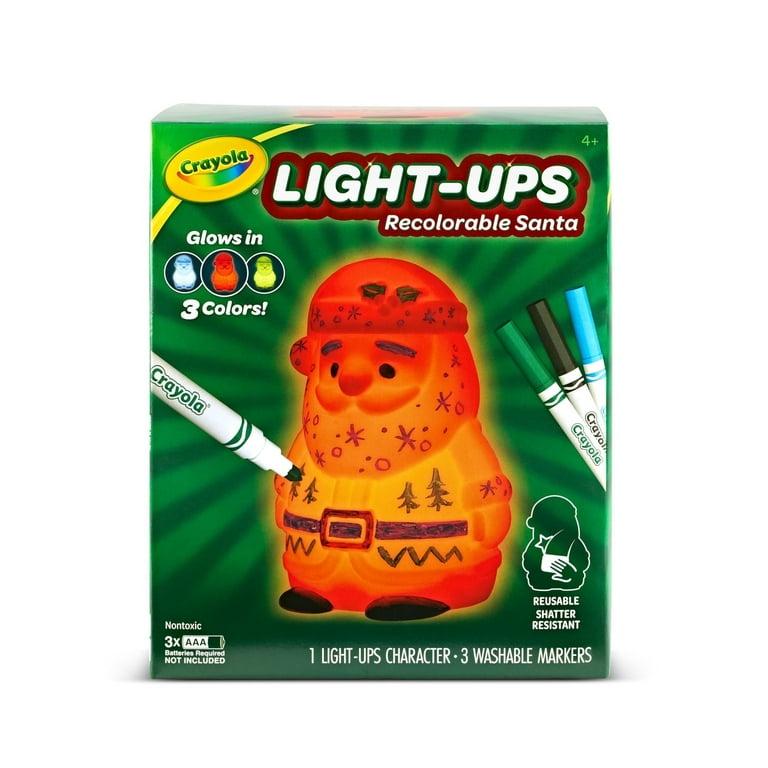 Crayola Light-Ups - Snowman, Light Up Snowman Toy, Christmas Gift For