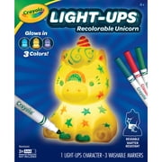 Crayola Light Ups, Unicorn, Light Up Toy, DIY Room Decor, Kids Halloween Toys, Craft Set, Unicorn Lamp, Gifts, Ages 4+